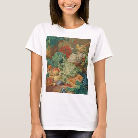 果物カラフルと野菜 Tシャツ (正面)