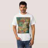 果物カラフルと野菜 Tシャツ (正面フル)