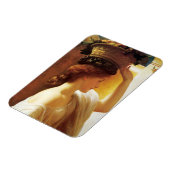 果物入りの女の子(Frederic Leighton) マグネット (左側)