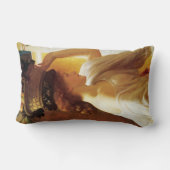 果物入りの女の子(Frederic Leighton) ランバークッション (裏面)