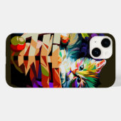 果物入りの子猫 Case-Mate iPhoneケース (裏面 (横))