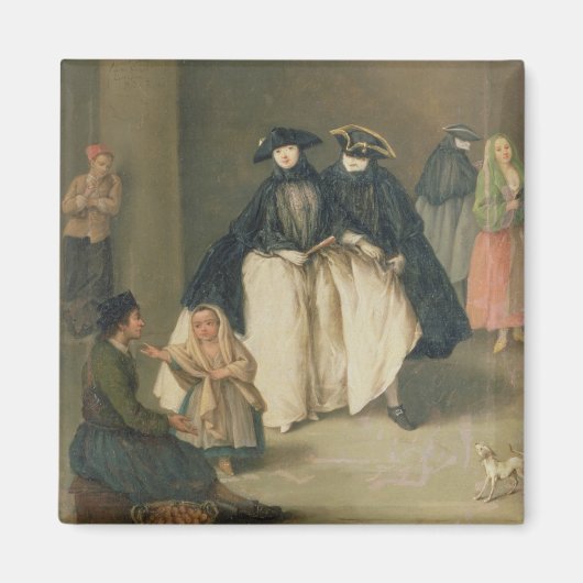 果物売り マグネット (正面)