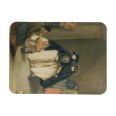 果物売り マグネット (横)