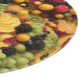 果物好きな人はカラフル果皿を喜ぶ。 カッティングボード (角)