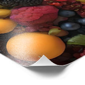 果物好きな人はカラフル果皿を喜ぶ。 フォトプリント            (角)