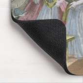 果物屋(着色された版木、銅版、版画) マウスパッド (コーナー)