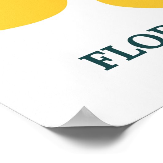 果物市場 ポスター (角)