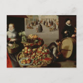 果物市場 ポストカード (正面)