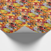 果物市場 ラッピングペーパー (角)