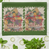 果物籠 キッチンタオル (折り畳み)