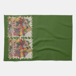 果物籠 キッチンタオル