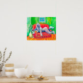 果物誘惑的モンスター ポスター (キッチン)