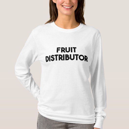果物販売業者 Tシャツ (正面)