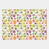 果物野菜ファーム市場新鮮農産物 ラッピングペーパーシート (正面2)