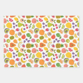 果物野菜ファーム市場新鮮農産物 ラッピングペーパーシート (正面)