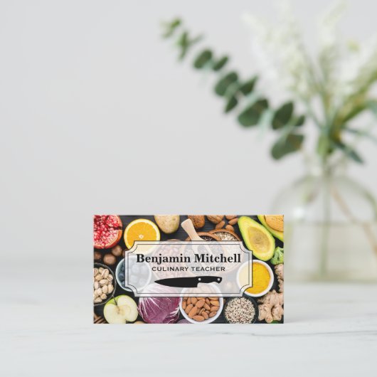 果物野菜 | 料理人 名刺 (スタンド正面)