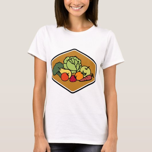 果物野菜 Tシャツ (正面)