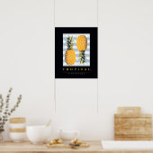 果物飾と一緒に。 ポスター (キッチン)