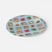 果物驚き ペーパープレート (アングル)