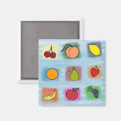 果物驚き マグネット (正面/裏面)