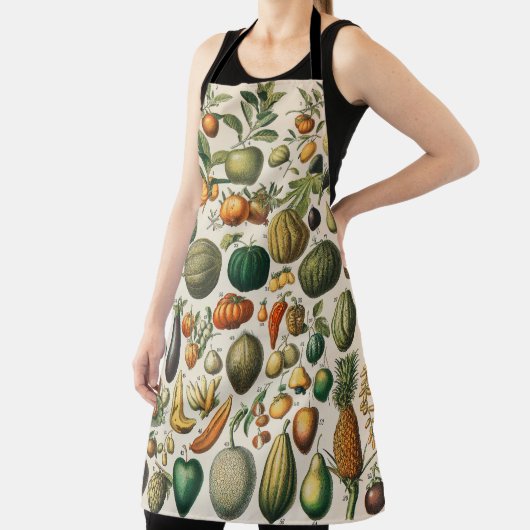 果菜植物科学イラストレーション エプロン (インサイチュ)