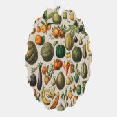 果菜植物科学イラストレーション オーナメントカード (右)