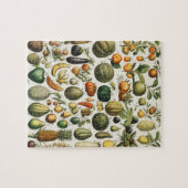 果菜植物科学イラストレーション ジグソーパズル (横)