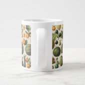 果菜植物科学イラストレーション ジャンボコーヒーマグカップ (裏面)