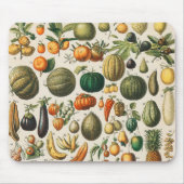 果菜植物科学イラストレーション マウスパッド (正面)