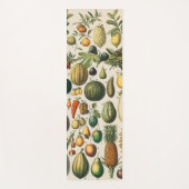 果菜植物科学イラストレーション ヨガマット (正面)
