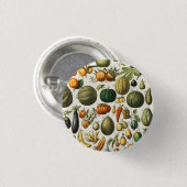 果菜植物科学イラストレーション 缶バッジ (正面&裏面)