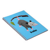 枝おもしろい漫画ぶら下がったからのかわいいオポッサム ノートブック (右側)