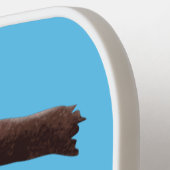 枝おもしろい漫画ぶら下がったからのかわいいオポッサム ピックルボールラケット (左詳細)