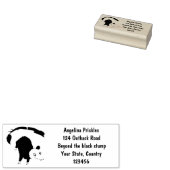 枝おもしろい漫画ぶら下がったからのかわいいオポッサム ラバースタンプ (押印)