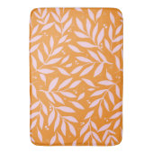 枝かわいらし – オレンジとピンク バスマット (正面縦)