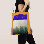 🌳枝が導くままに進もう🍃 トートバッグ (クローズアップ)