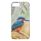 枝でとまるカワセミ Case-Mate iPhoneケース (裏面)