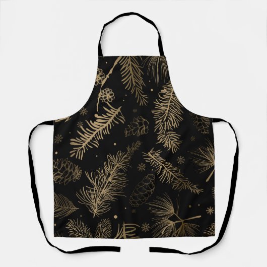 枝と松2 エプロン (正面)