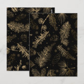 枝と松2 ポストカード (正面/裏面)