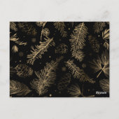 枝と松2 ポストカード (裏面)