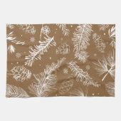 枝と松3 キッチンタオル (横)