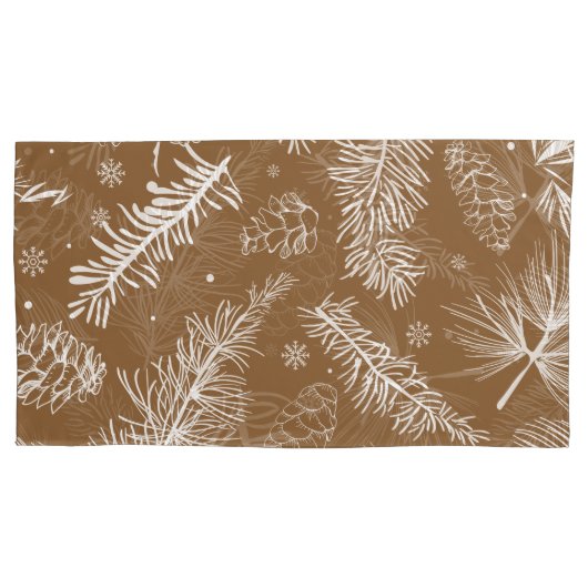 枝と松3 枕カバー (正面)