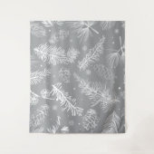 枝と松4 タペストリー (正面)