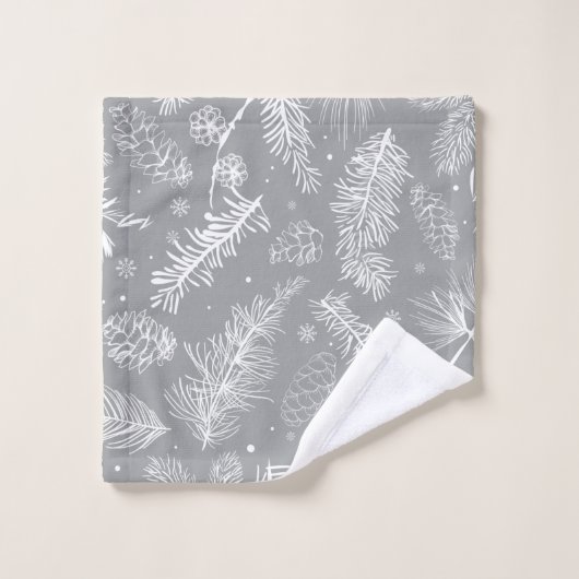 枝と松4 バスタオルセット (ウォッシュタオル)