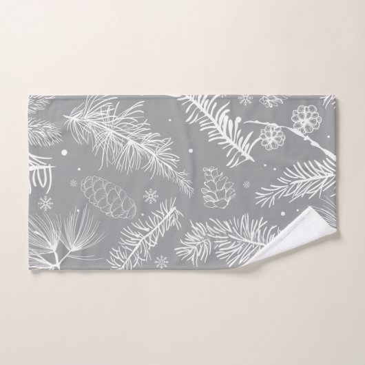 枝と松4 バスタオルセット (ハンドタオル)