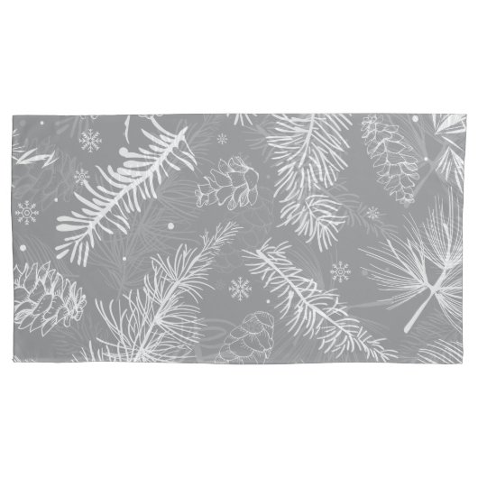 枝と松4 枕カバー (正面)