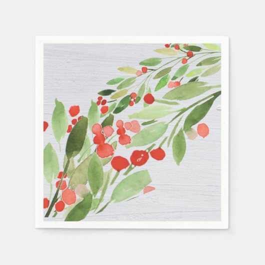 枝と果実のカクテル スタンダードカクテルナプキン (正面)