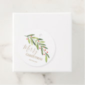 枝と果実メリークリスマスラウンド フェイバータグ (インサイチュ)