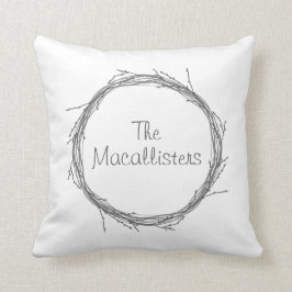 枝と蔓 クッション