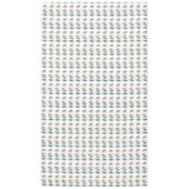 枝にお洒落鳥が咲き乱れる優雅さ テーブルクロス (正面)